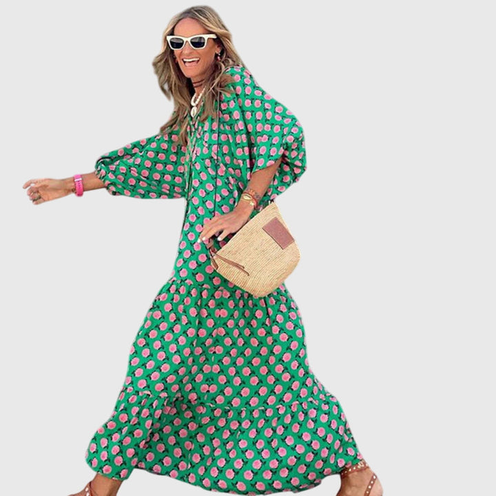 Sarah | Boho Maxi Dress