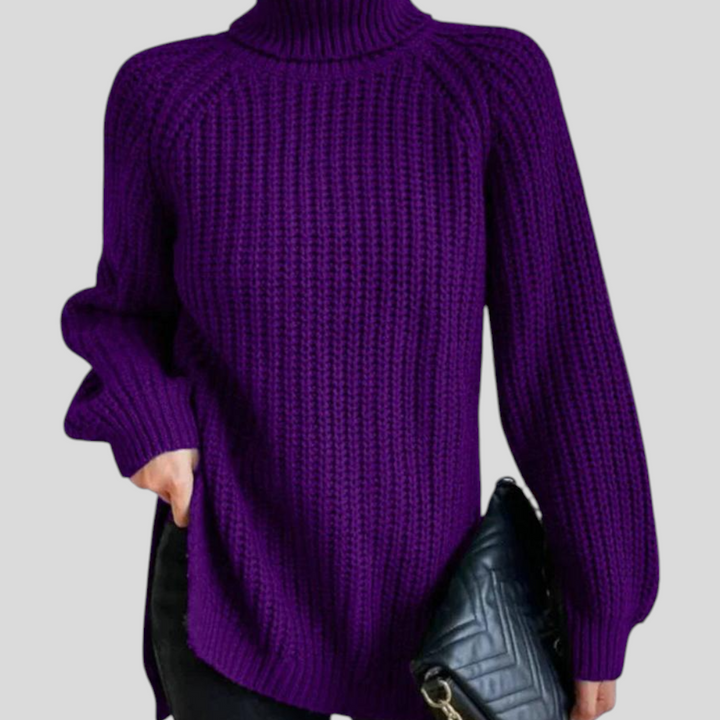 Evelyn | Cozy Sweater With Tummy Coverage