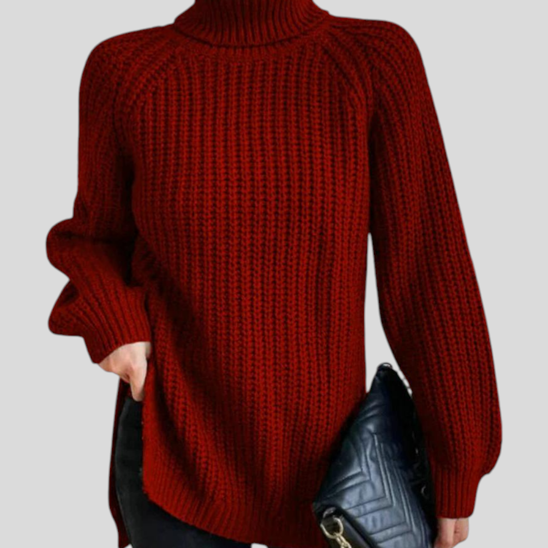 Evelyn | Cozy Sweater With Tummy Coverage