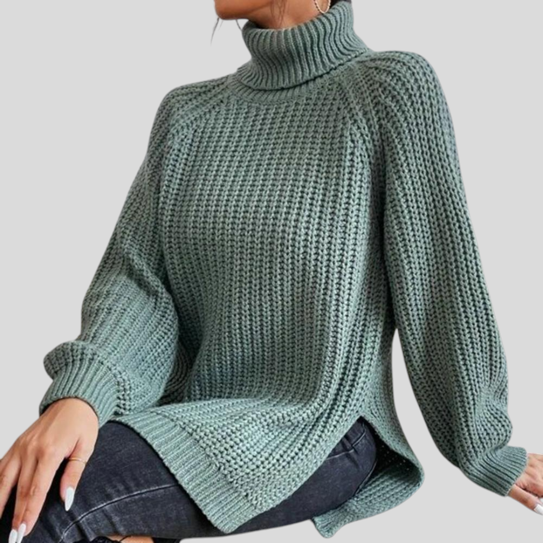 Evelyn | Cozy Sweater With Tummy Coverage